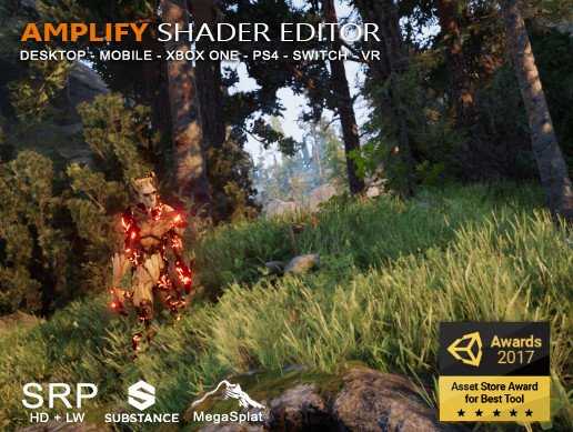 Download Amplify Shader Editor  unity asset