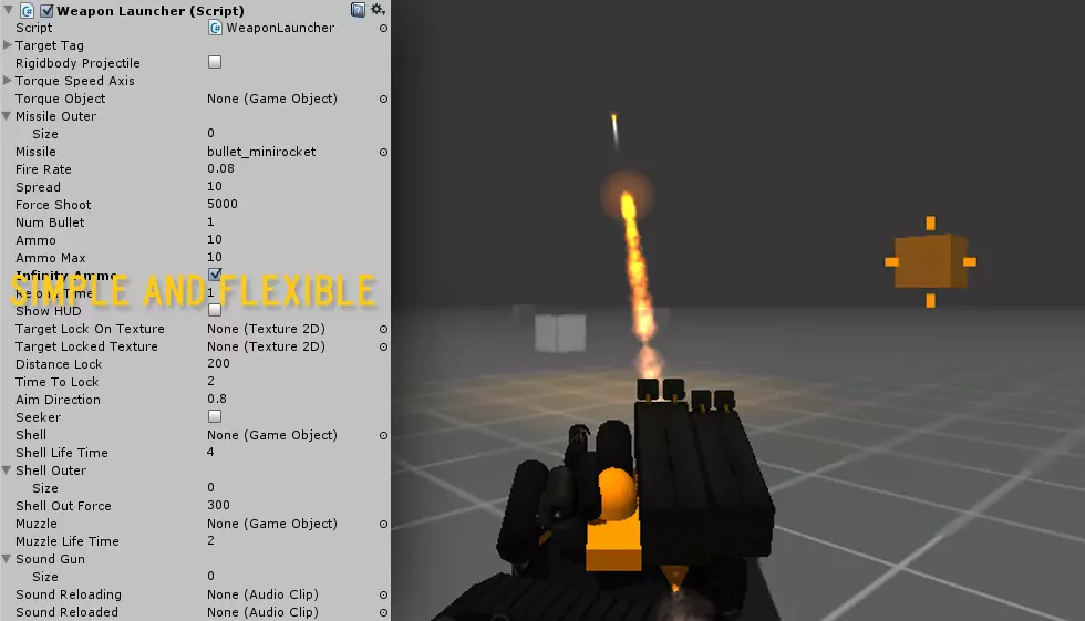 weapon system unity assets download