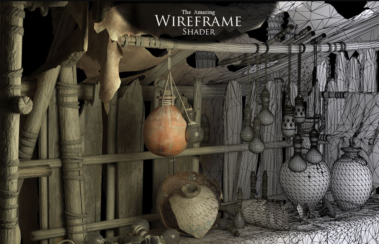 Wireframe shader [ Best Unity Assets ] – GeoMedia