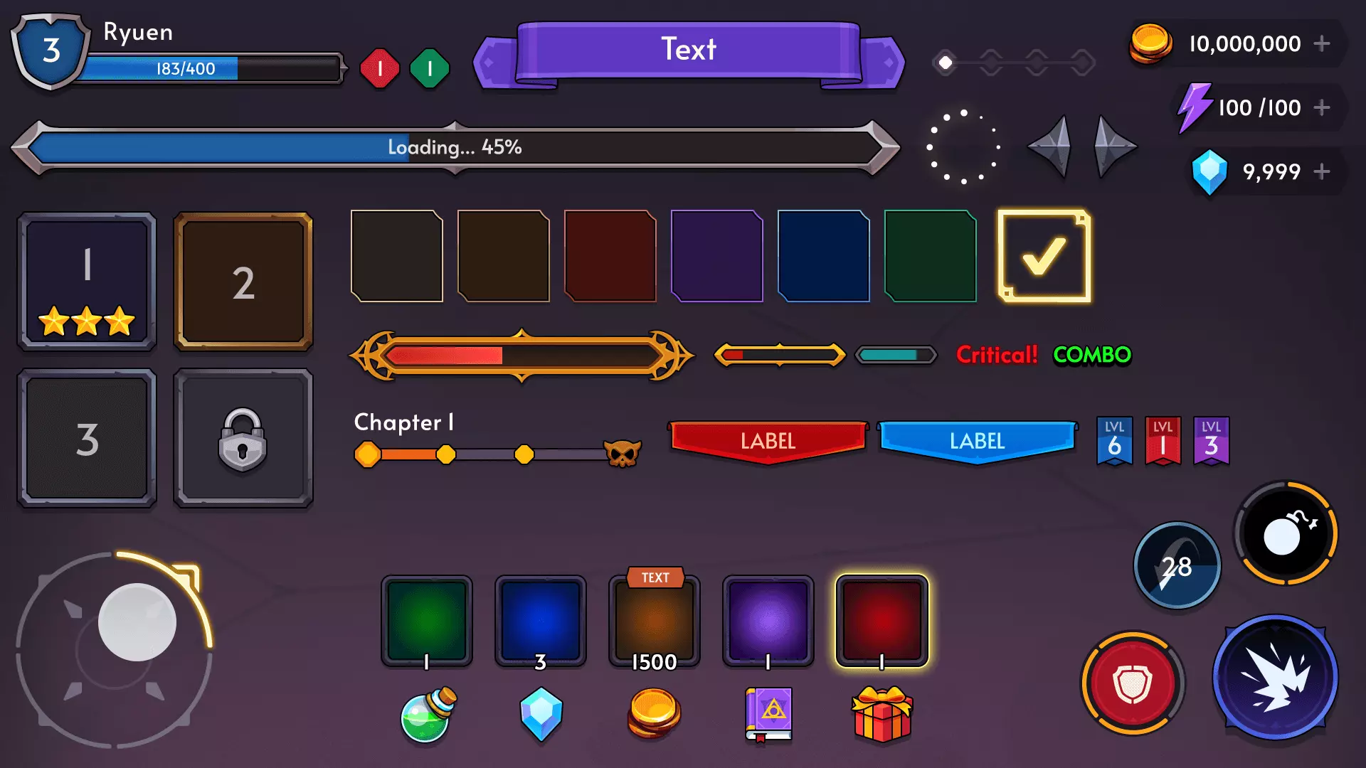 GUI Pro - Fantasy RPG