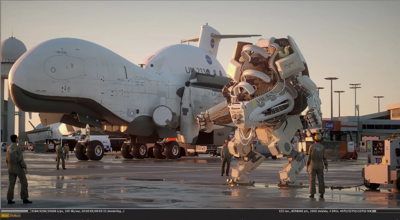Octane uses your NVIDIA GPU to its full potential. Rendering is blazingly fast and lets you preview changes instantly — even in complex scenes.
