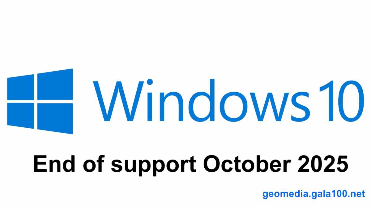 Windows 10 end of support deadline October 14 2025 urgency graphic