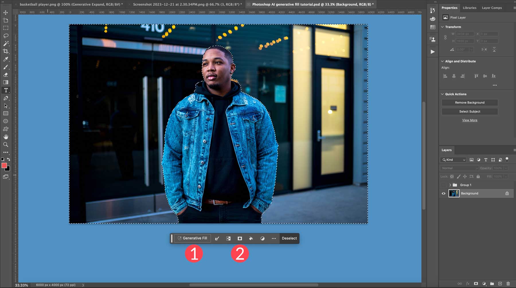 How to Use Photoshop AI Generative Fill in 2025