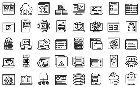 Software Icons Vector Art, Icons, and Graphics for Free Download