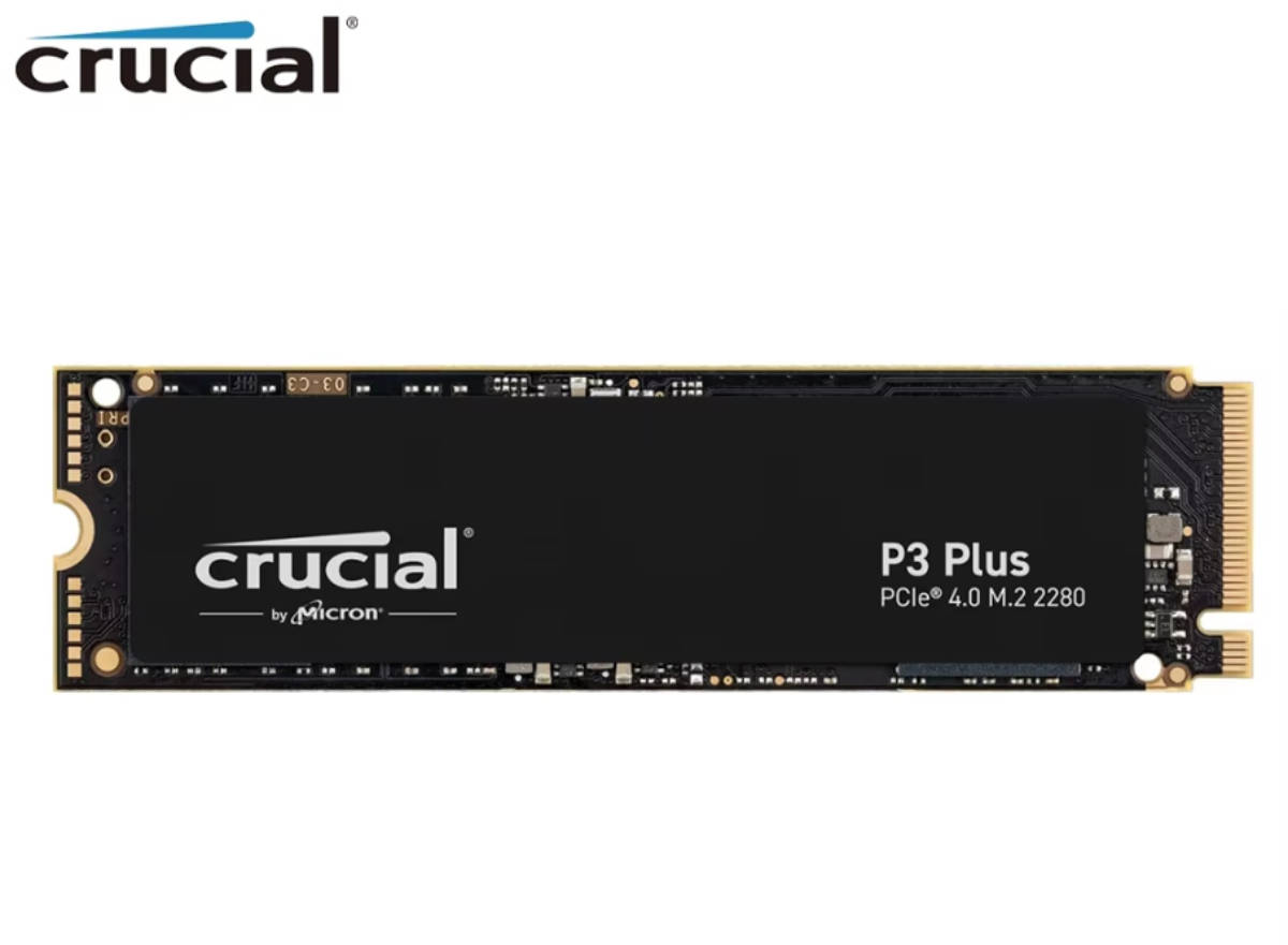 Crucial P3 Plus 1TB 2TB PCIe Gen4 3D NAND NVMe M.2 SSD
