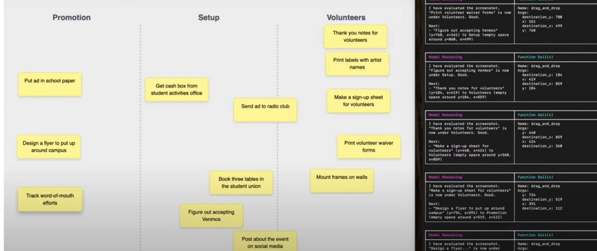 AI agent filling web forms with Gemini 2.5 Computer Use model