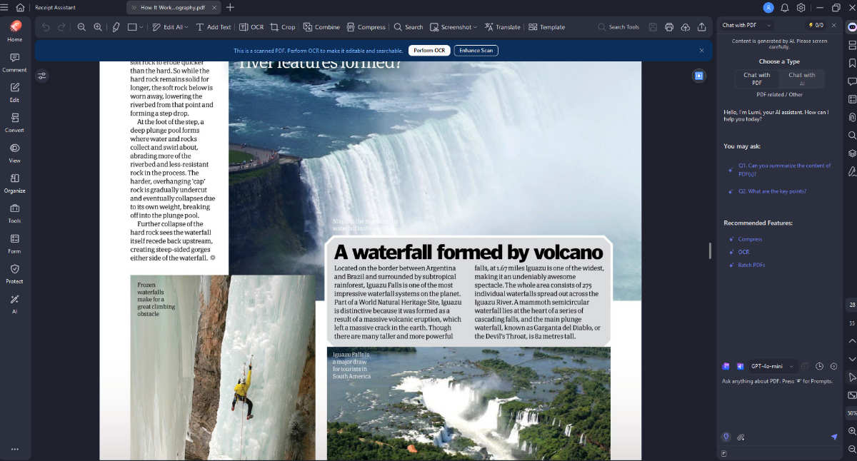 Screenshot of an open PDF document displayed in Wondershare PDFelement editor.