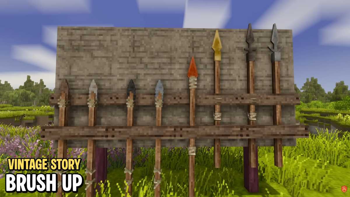 Exploring ancient granite cobblestone ruins with a crowbar and wooden chest in the Vintage Story 1.22 update.