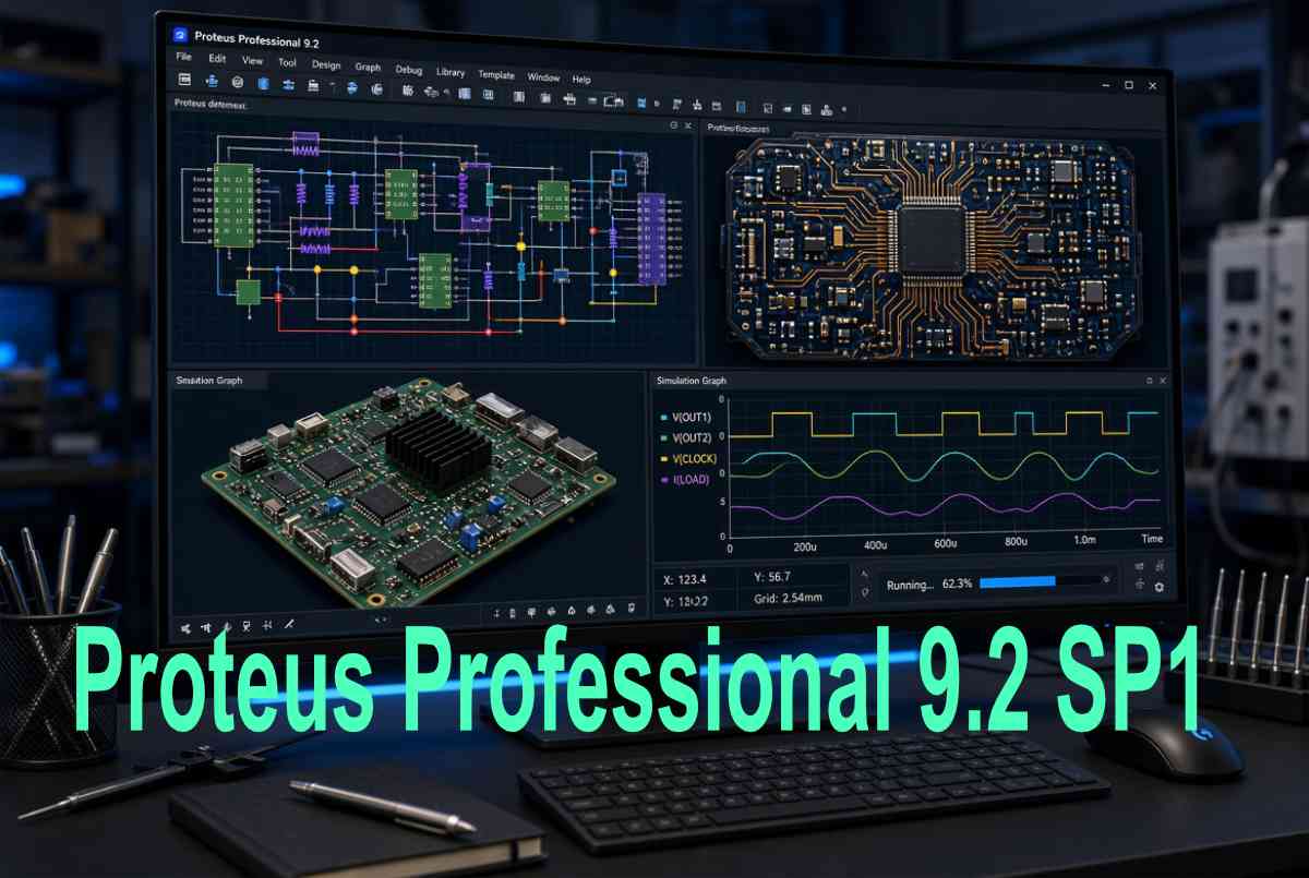 Download Proteus 9 full version for Windows 11 and Windows 10 electronics development